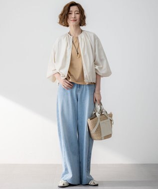 23区 パールリングネックレス ゴールド系