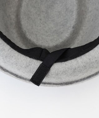 JOSEPH ABBOUD フェルト ハット ライトグレー系