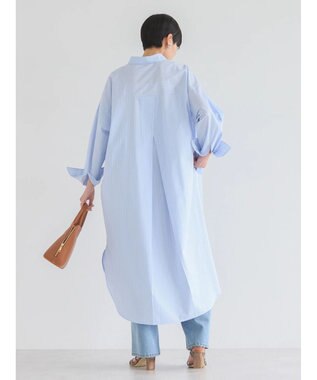 AMERICAN HOLIC ＵＶカット綿ブロードシャツワンピース Stripe