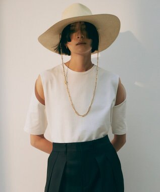 NAVE 【Nave　洗える】クリアジャージー Tシャツ ホワイト系