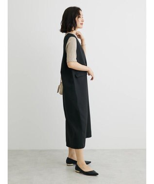 Green Parks BEST PRICE  ５分袖プリーツ加工プルオーバー Beige