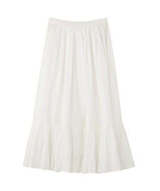 Green Parks すっきりウエストティアードスカート Off White