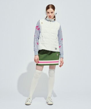 PW CIRCULUS 【ベスト / ブルゾン / 襟も外せる / WOMEN】3WAYデタッチャブルブルゾン ホワイト系