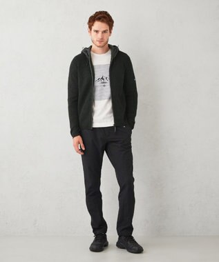 JOSEPH ABBOUD MOUNTAIN 【UNISEX】吸水速乾 オーガニックTシャツ ホワイト系