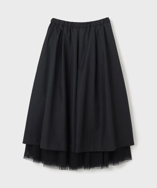 GRACE CONTINENTAL ツイル2WAY スカート ブラック