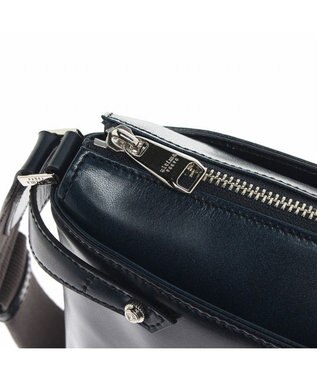 ACE BAGS & LUGGAGE ultima TOKYO バート ショルダーバッグ メンズ レザー 革 タテ型 70111 ウルティマトーキョー ネイビー