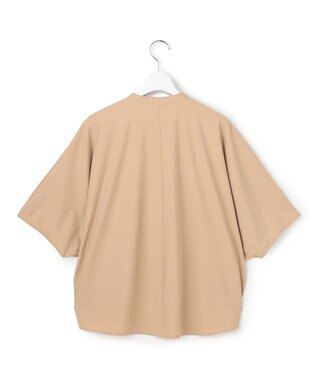ICB 【WEB限定】マットスキューバ ドルマンスリーブプルオーバー ベージュ