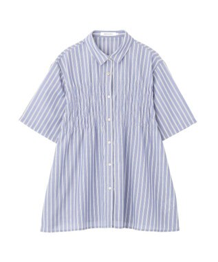 AMERICAN HOLIC シャーリング半袖シャツ Blue