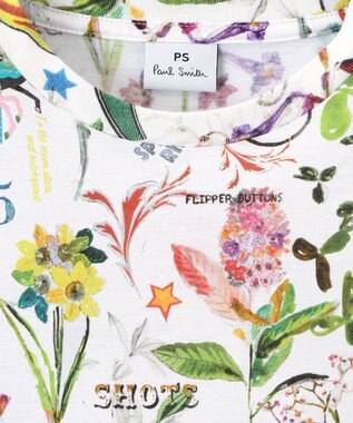 Paul Smith オールオーバープリント 半袖Tシャツ ホワイト