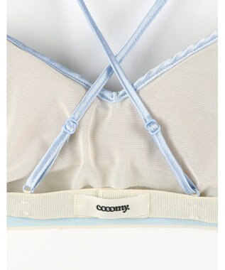 WACOAL [GOCOCi/ワコール] ノンワイヤーブラ ハーフトップ 【cooomy.(クーミー)】 ナチュラルなバストライン アウターとしても着用可 ブラトップ ゴコチ レディース CGG245 /ワコール アイボリー