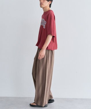 CRAFT STANDARD BOUTIQUE カレッジロゴグラフィックＴシャツ Red