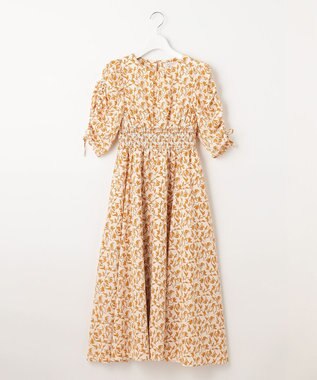 Feroux フラワープリント ワンピース ホワイト系1