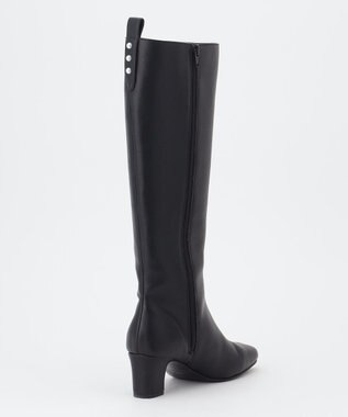 組曲 レディコンシャスロングブーツ ブラック系