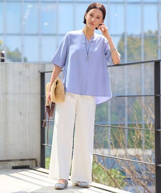 自由区 ラフィアワンショルダー バッグ ベージュ系