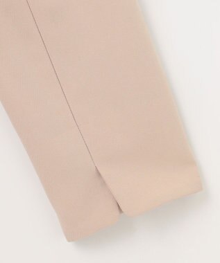 ANY SIS ノーカラーロングテロンチ コート ベージュ