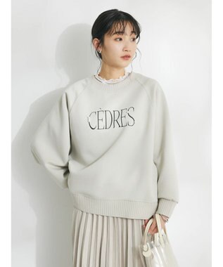 CRAFT STANDARD BOUTIQUE 軽量ボンディングパールロゴプルオーバー Ivory