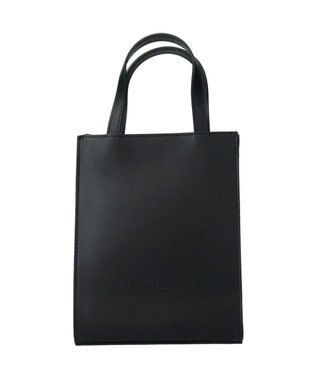 INTER-CHAUSSURES 【RIPANI】ラインストラップショルダーバッグ ブラック