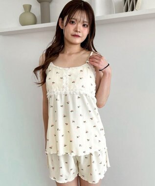 WEGO キャミセットアップルームウェア 柄2
