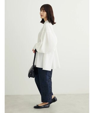 Green Parks ・ｆｕｒｒｙ　ｒａｔｅ　変形キリカエシャツチュニック Off White