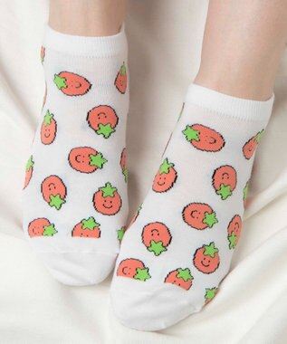 WEGO フルーツ総柄ショートソックス