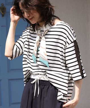 Green Parks 今年っぽチュールドッキングプルオーバー Border