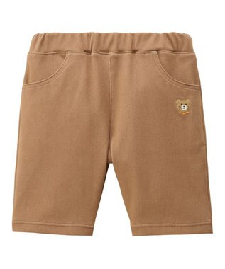 MIKI HOUSE HOT BISCUITS 【80-120cm】【Everyday Series】ワンポイント ストレッチ6分丈パンツ