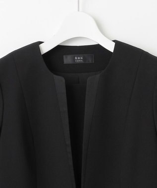 自由区 FORMAL 【ウォッシャブル対応】ウォッシャブルドビーアンサンブル ブラック系