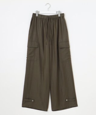 23区 S 【SLOW/一部店舗限定】ブライトヴィンテージクロス カーゴパンツ カーキ系