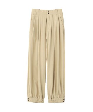 CRAFT STANDARD BOUTIQUE 4タックカーブパンツ Beige
