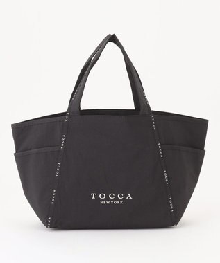 TOCCA 【WEB＆一部店舗限定】【撥水】PISCINA TOTE M トートバッグ M ブラック系