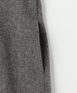 組曲 シックツイードジャンパー ワンピース ブラック系