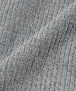 JOSEPH ABBOUD MOUNTAIN 【SPACE／UNISEX】６Wストレッチコール パンツ ライトグレー系