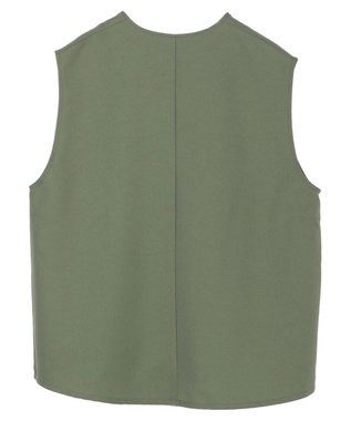 CRAFT STANDARD BOUTIQUE 【イージーケア】Ｖネックベスト Khaki