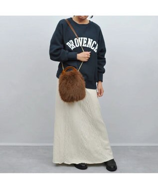 UNBILLION カシュカシュ cachecache / プラハンドルエコファー2way手提げ ブラウン