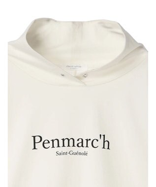 Green Parks フレンチスリーブ抜け襟カットプルオーバー Off White