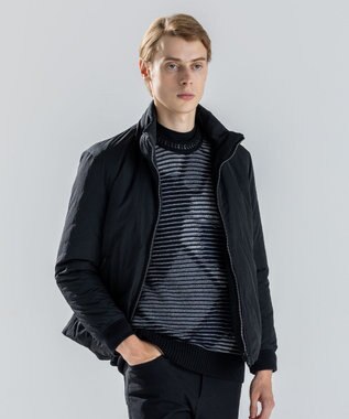 JOSEPH HOMME 【新素材】スリークエアーナイロン　ADSダウンブルゾン ブラック系