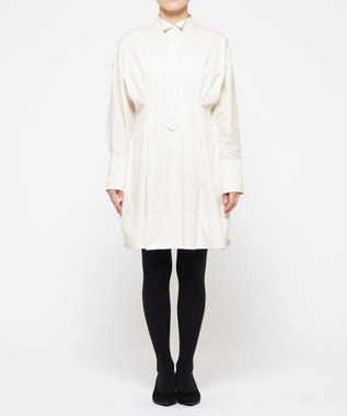 uncrave コットンツイル シャツワンピース（uncrave WHITE） オフ