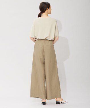 ICB L 【洗える】VIS/NYハイゲージ Vネックプルオーバー ライトオリーブ系