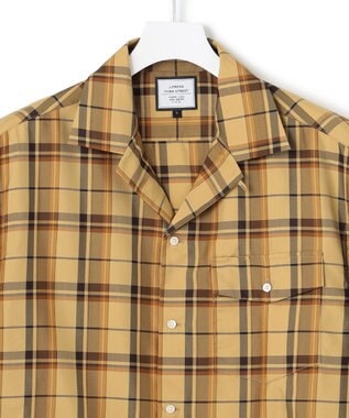J.PRESS YORK STREET 【UNISEX】ツイルチェック シャツ オレンジ系3