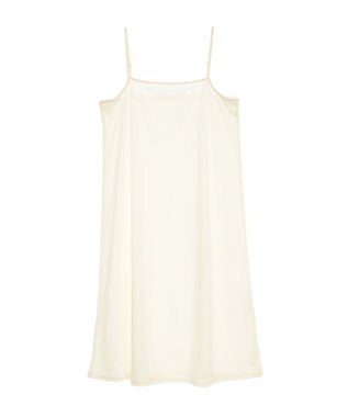 earth music&ecology ドットドビーシアー羽織ワンピース White