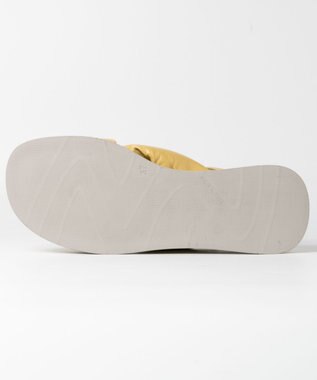 BONTRE 【BONTRE/ボントレ】パフィーストラップサンダル/40352-US イエロー