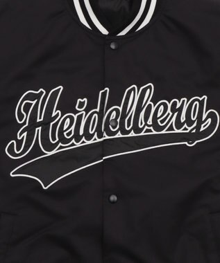 WEGO 【ユニセックス着用ITEM】グラフィックパファースタジャン ブラック