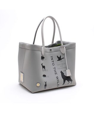 A.D.M.J. 【A4収納可】【魔法のように軽い】マジックライト/キューブトート34cm GRIS,M