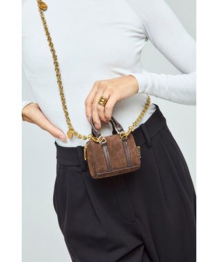 style code 【VerdeVari/ヴェルデヴァリ】コインパーツ付チェーンショルダーベルト KNOT CHAIN