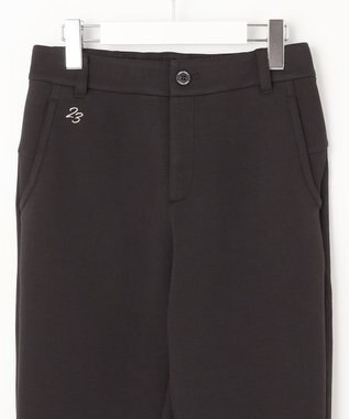23区GOLF 【WOMEN】【ストレッチ】テーパード ジャージパンツ ブラック系