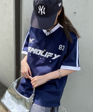 WEGO ゲームグラフィックビッグT ネイビー