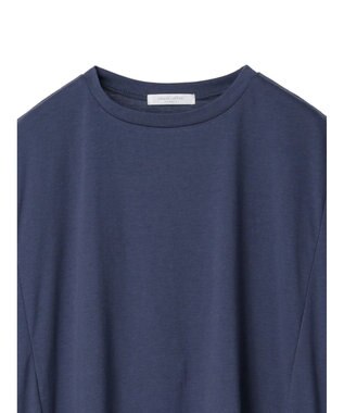 Green Parks ポンチョ風レイヤードチュニック Blue