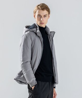 JOSEPH HOMME 【新素材】スリークエアーナイロン　ADSダウンブルゾン ライトグレー系