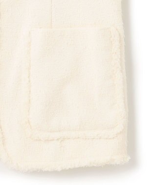 BEIGE， DAHLIA / ツイードジレ Ecru