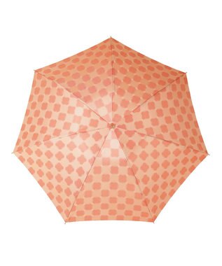 槇田商店 ノルディック ドットコラージュ ピンク 折りたたみ傘 ピンク
